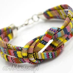 handmade bransoletka boho knot azteka