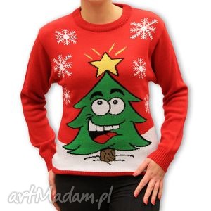 handmade święta upominek sweter świąteczny unisex - choinka(xs, S, M, L