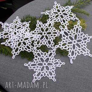 handmade pomysł na świąteczne prezenty zestaw dużych gwiazdek na choinkę