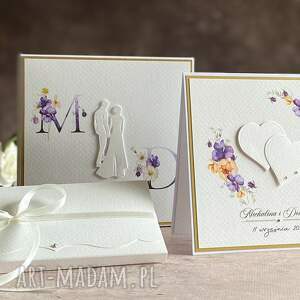 Prezent Pudełko na pieniądze z inicjałami Młodej Pary, WP 63Z