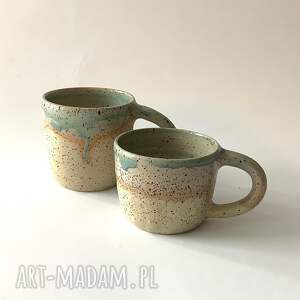 handmade ceramika komplet kubasów