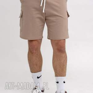 KRÓTKIE SPODENKI MĘSKIE BOJÓWKI CAPUCINO