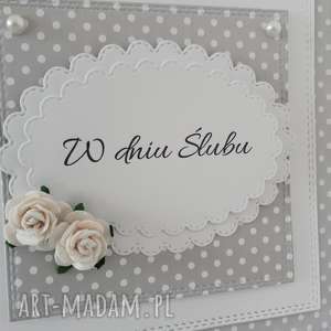 ręcznie robione scrapbooking kartki kartka ślubna