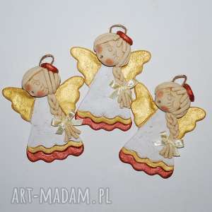 handmade święta prezent siostry trzy - aniołki