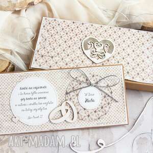 kartka ślubna w pudełeczku pełnym - mrufru scrapbooking