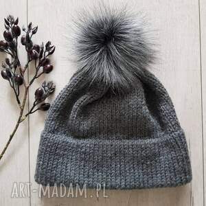handmade czapki oversize beanie. Duża czapka zimowa m/l unisex