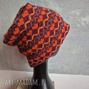 Czapka ciepła na podszewce dobra smerfetka rozmiar uniwersalny Box f1