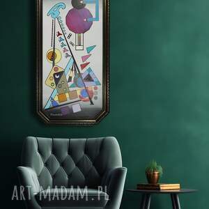 Wspominając Wassilego 3 abstrakcja, sztuka, malarstwo, galeria