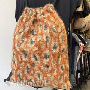 worek wełniany, workoplecak elegancki