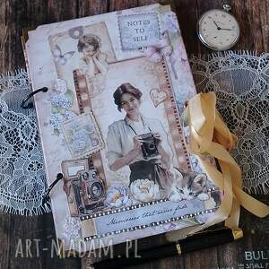 Notes A5 Nostalgia - ręcznie robiony pamiętnik vintage