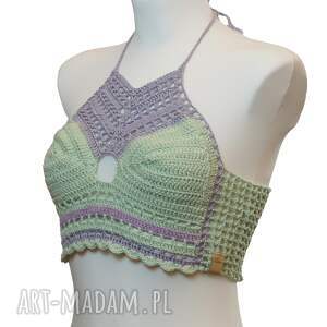 bluzki top / bralet na szydełku lato ze 100 procent bawelny rozmiar s/m