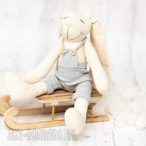 handmade pomysł na upominki na święta króliczek przytulanka personalizowania
