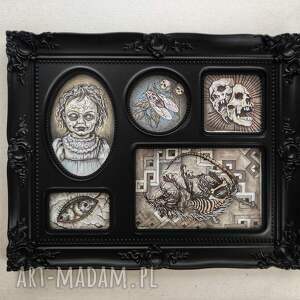 pomysł na prezent na święta gotycka galeria ścienna, obraz w stylu