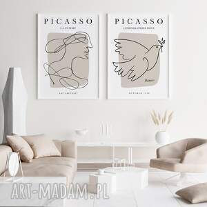 plakaty zestaw plakatów picasso szkice - format 40x50 cm