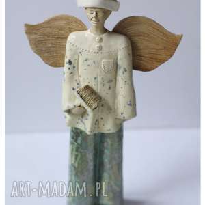 ręczne wykonanie ceramika anioł malarz pokojowy