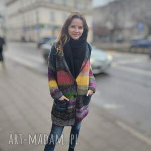 ręcznie zrobione swetry bohemian sweter