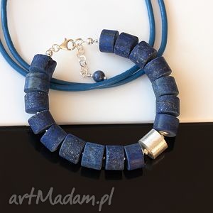 handmade lapis lazuli bransoletka