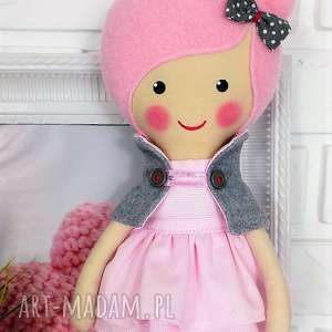 handmade lalki malowana lala amelia