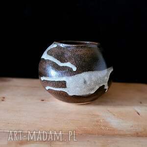 ręcznie zrobione ceramika wazon w brązach