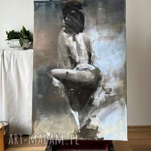 Latte2 kobieta, obrazy do sypialni, duży obraz do salonu