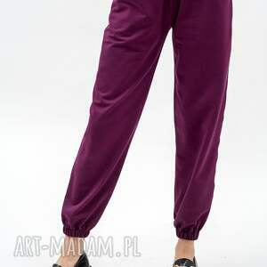 DRESOWE DAMSKIE SEHER BAKŁAŻAN, spodnie ballon