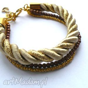 handmade knot! Collection - pure gold