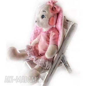 pluszowy królik maskotka, przytulanka - WNETRZE Z GUSTEM