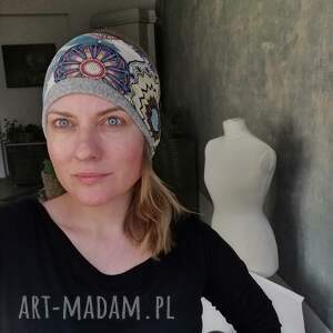 ręcznie wykonane opaski opaska boho uniwersalna handmade cudna, miękka, miła, box