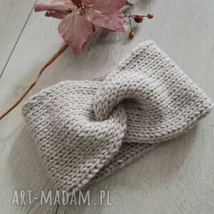 szeroka w kolorze kość słoniowa, Opaski