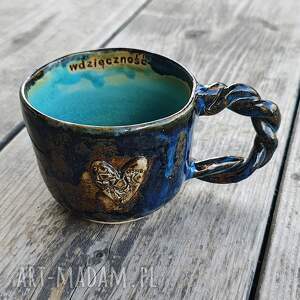 Kubek ceramiczny z napisem Wdzięczność 300 ml