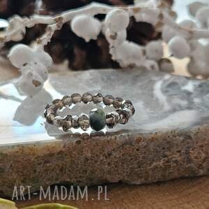 pomysł na świąteczne prezenty Pierścionek z kwarcem dymnym