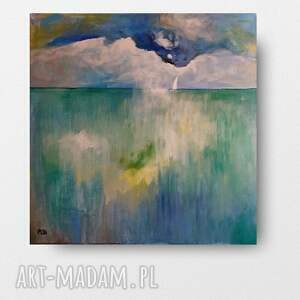 morze - obraz akrylowy formatu 40/40 cm