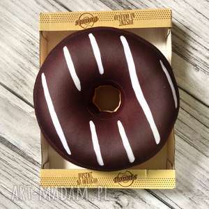 ręczne wykonanie poduszki poduszka pączek donut mini donat czekolada pączek