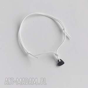 SERDUSZKO bransoletka, tworzywo sztuczne, sznurek, regulowana