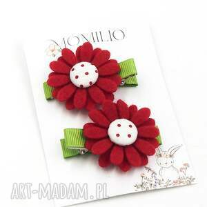 Prezent Spinki do włosów kwiatki kolekcja Sweet Cherry