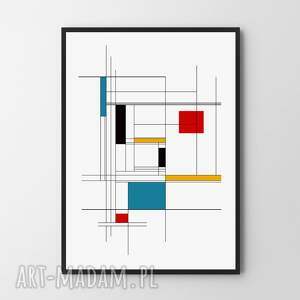 plakaty plakat mondrian - format 30x40 cm