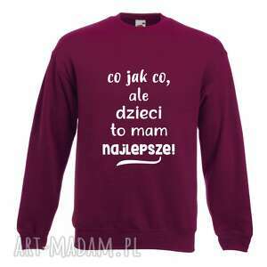 bluza z nadrukiem dla mamy, prezent mamusi, urodziny, święta, najlepsza mama