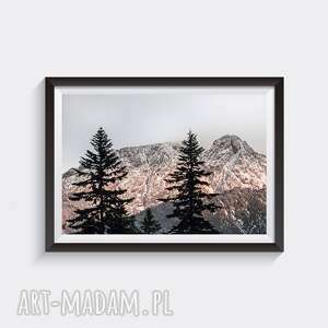 giewont i - autorska fotografia barwna 30x45, góry, tatry, widok krajobraz