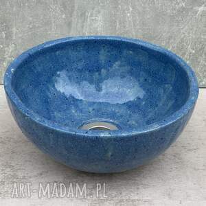 dreamart ceramika okragła umywalka ceramiczna - ręcznie wykonana