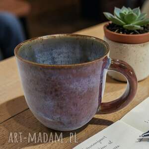 Prezent, toczony ceramiczny kubek, na herbatę