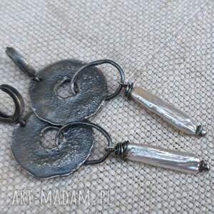 perły - kolczyki, kolczyki z perłami