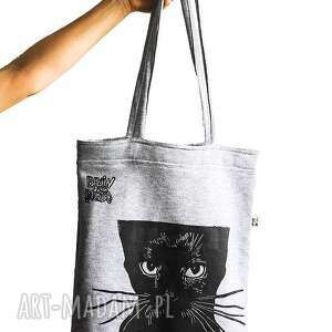 handmade na ramię catty bag