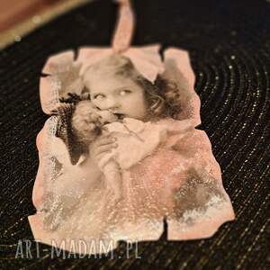 handmade pomysł na prezent pod choinkę lukrecja dziewczynka dekoracja