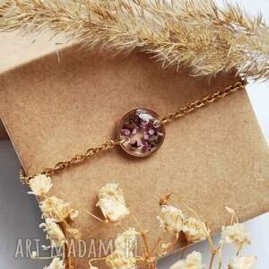 bransoletka z tawułą japońską, biżuteria boho, żywicy