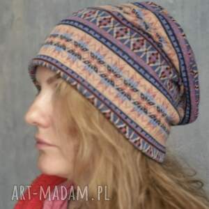 Czapka dzianina na podszewce dobra na codzienne noszenie rozmiar