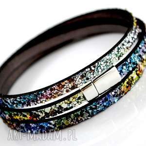 ręcznie zrobione bransoletka magnetoos dazzling multicolor