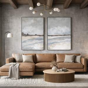 Wielkoformatowy obraz autorski Strukturalny XXL, 120x160 cm Duży