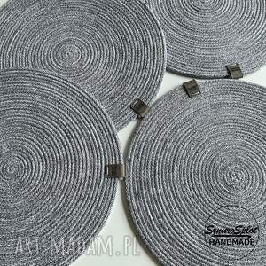 Okrągłe podkładki, nowoczesny dom, na stół