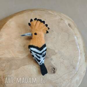 filcowana dudek, ptasia broszka, dla ornitologa