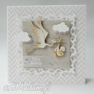 handmade scrapbooking kartki narodziny